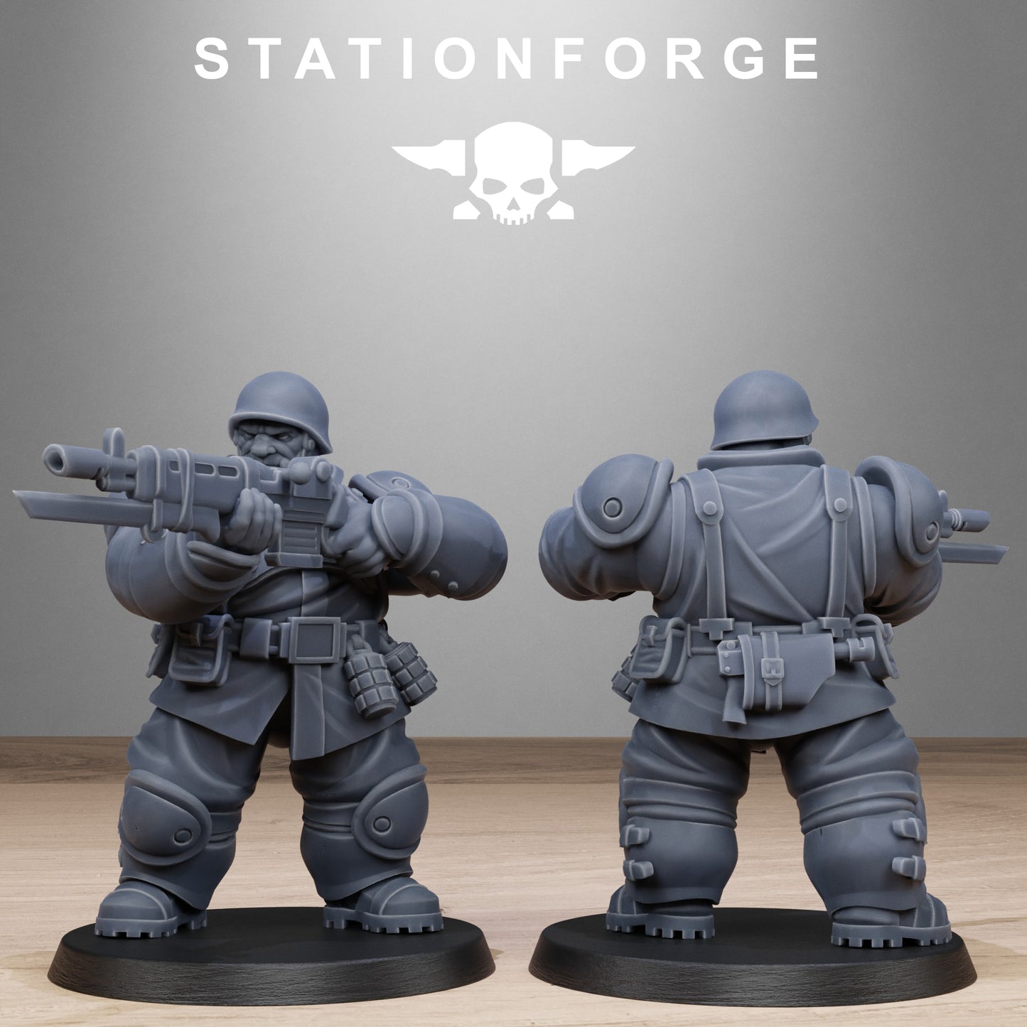 FreeGuard Armored Mutants (x10) - TTRPG - Wargaming - Grimdark