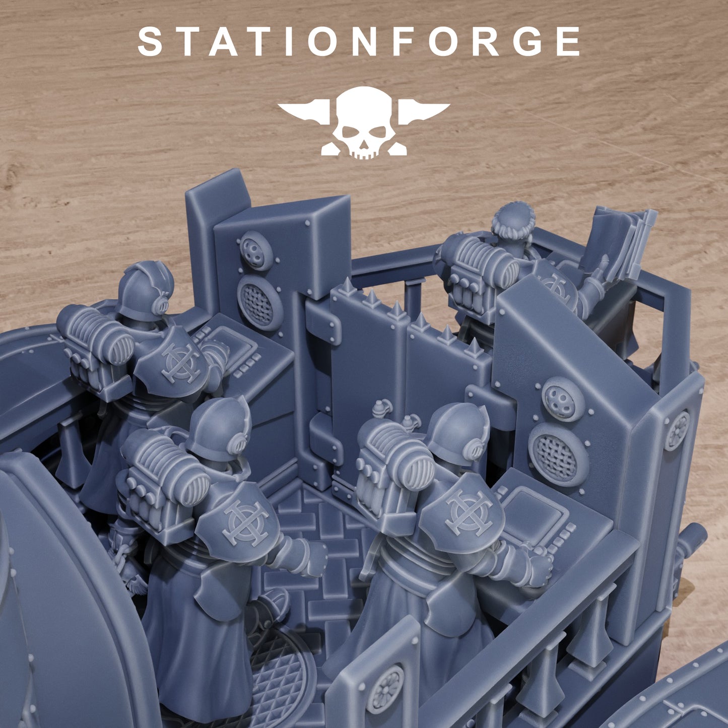 Vodalites Heavy Tank - by Station Forge - TTRPG - Wargaming - Grimdark