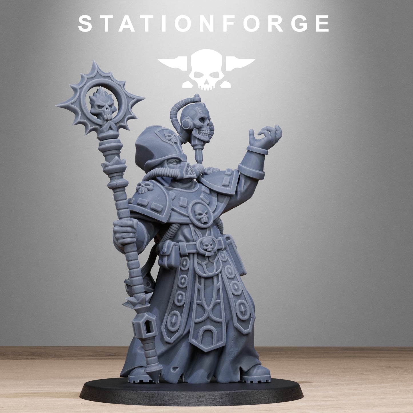 Vodalites Priest - by Station Forge - TTRPG - Wargaming - Grimdark