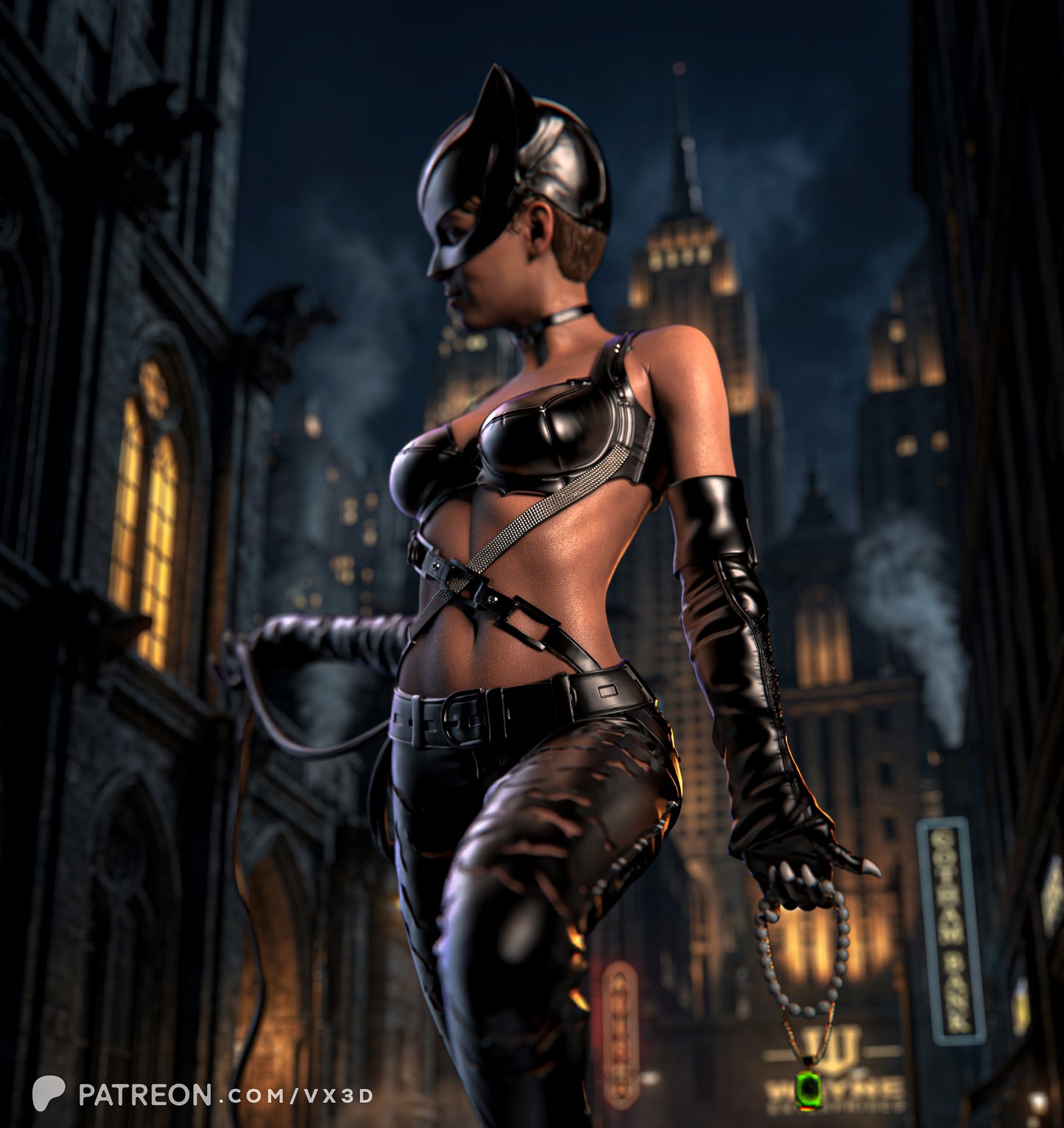 Halle Berry's Catwoman (75mm to 500mm) - Unassembled/Unpainted/3D Print