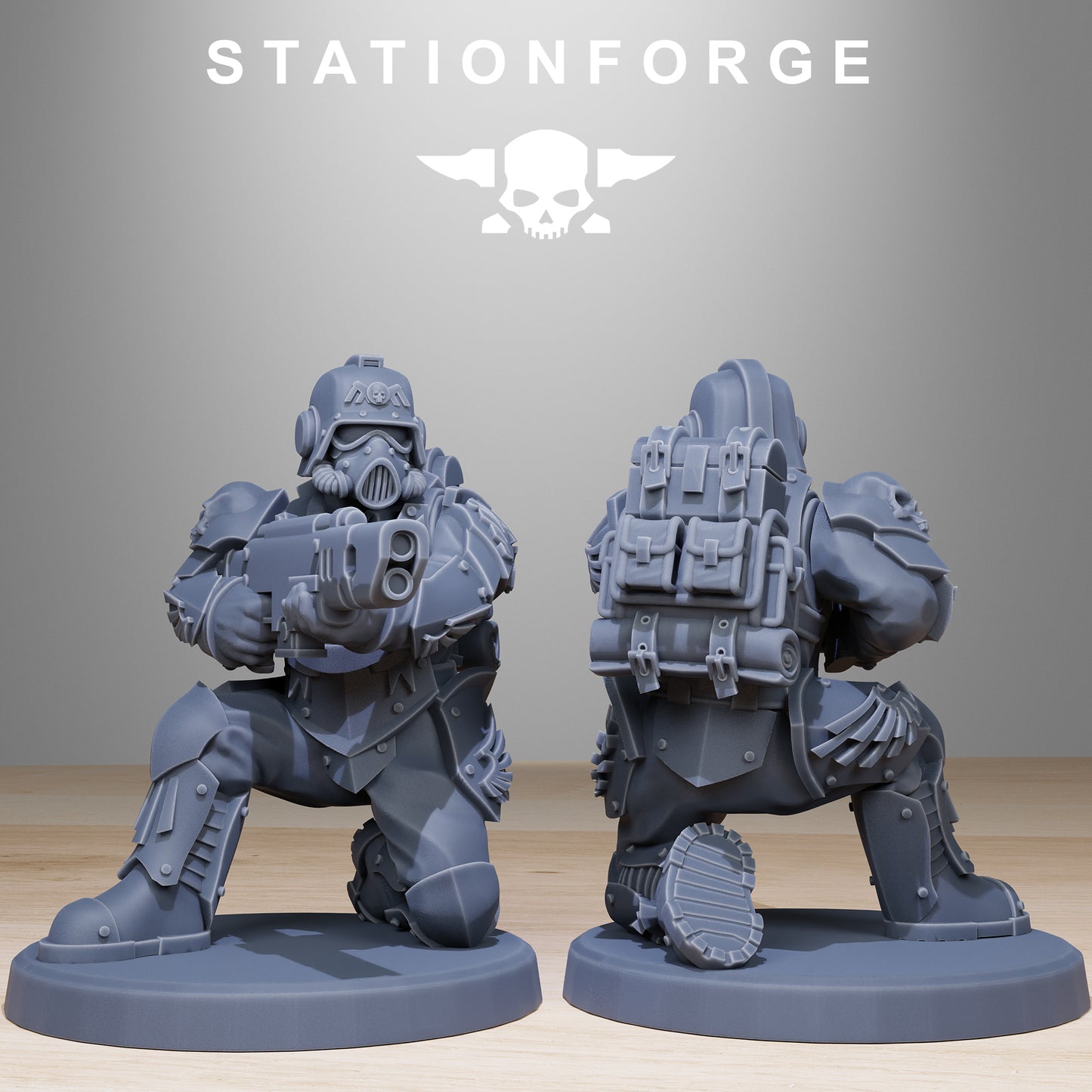 GrimGuard Elites (x12) - TTRPG - Wargaming - Grimdark