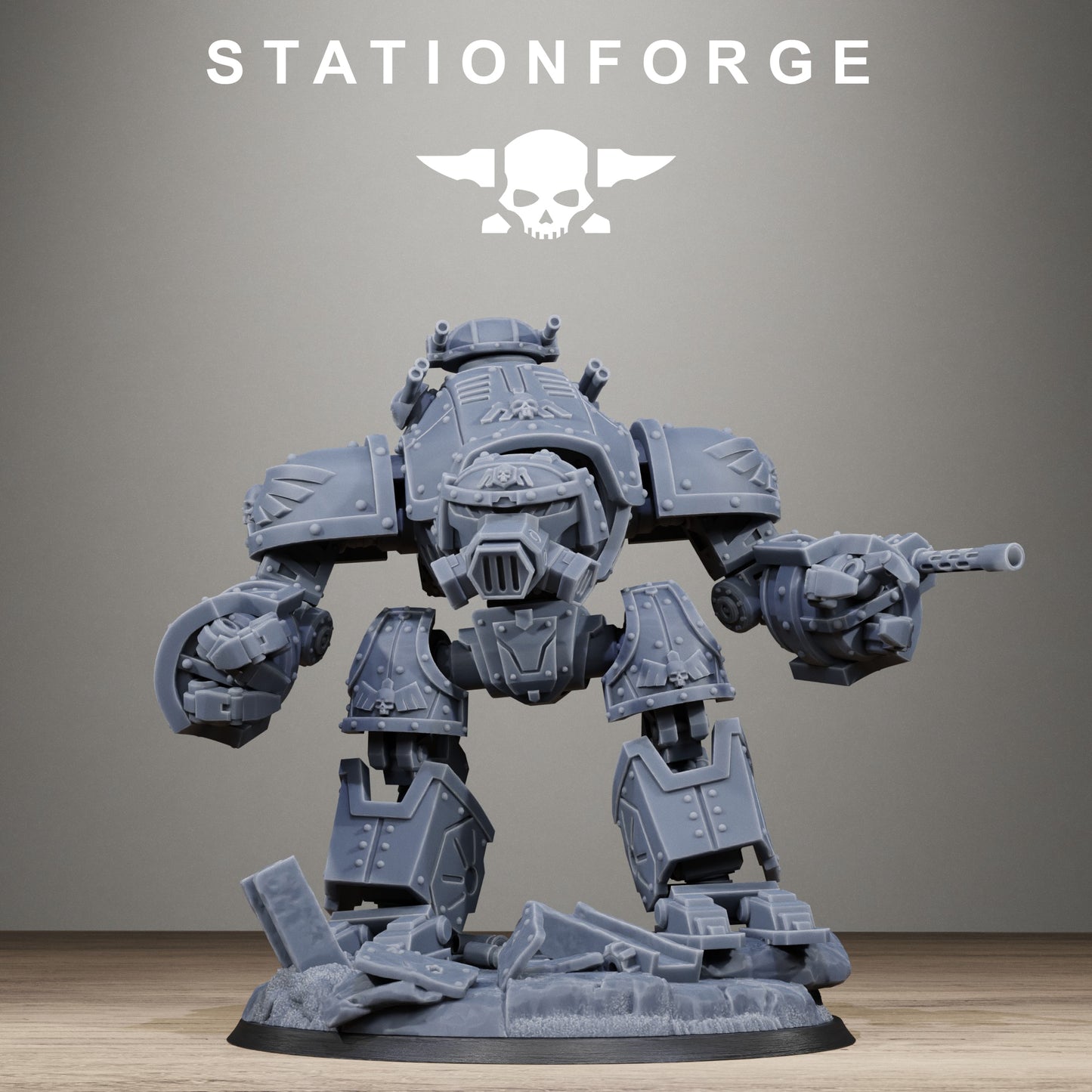 Grimguard MechGuard (x2) War Construct - TTRPG - Wargaming - Grimdark