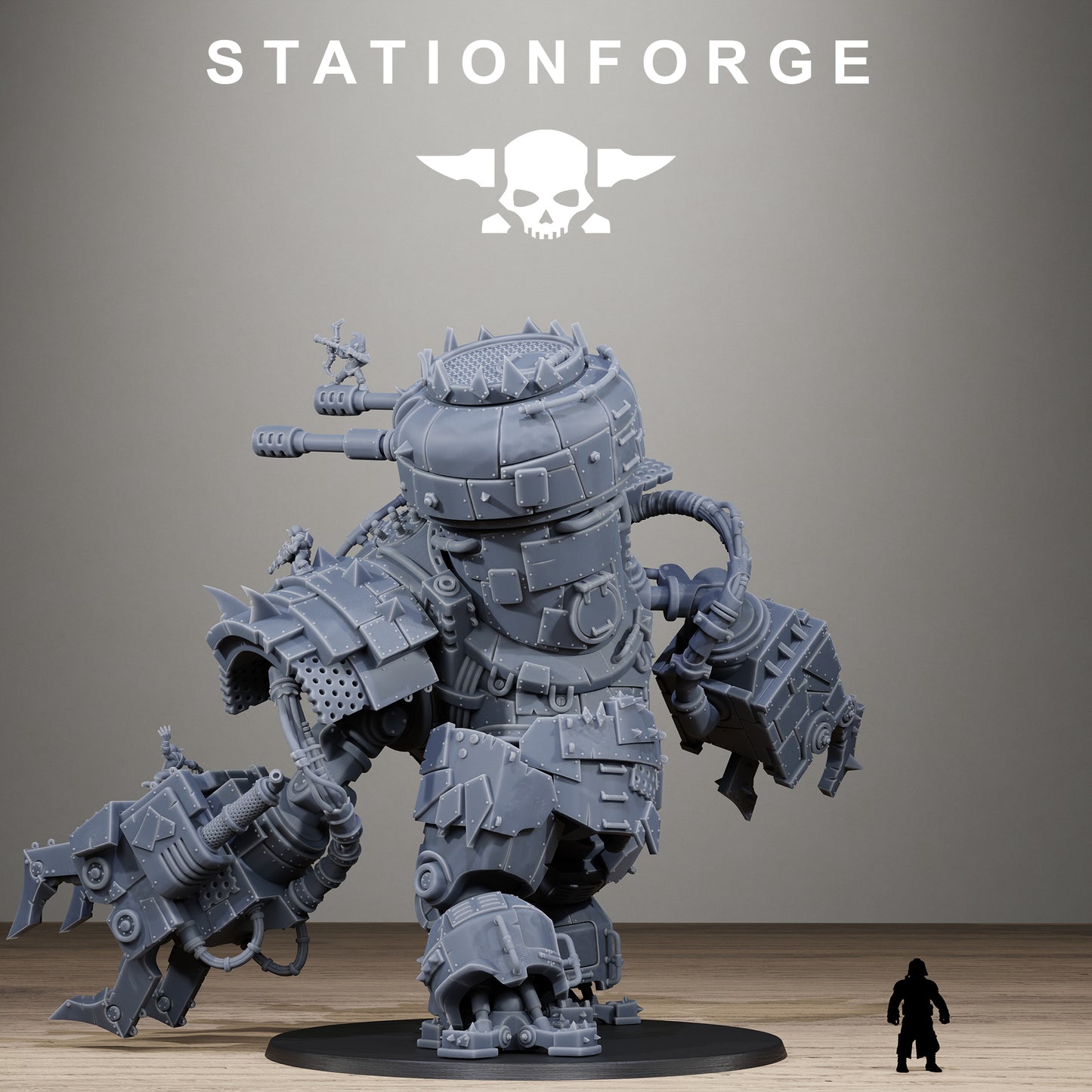 Orkaz Iron Giant - TTRPG - Wargaming - Construct - Grimdark