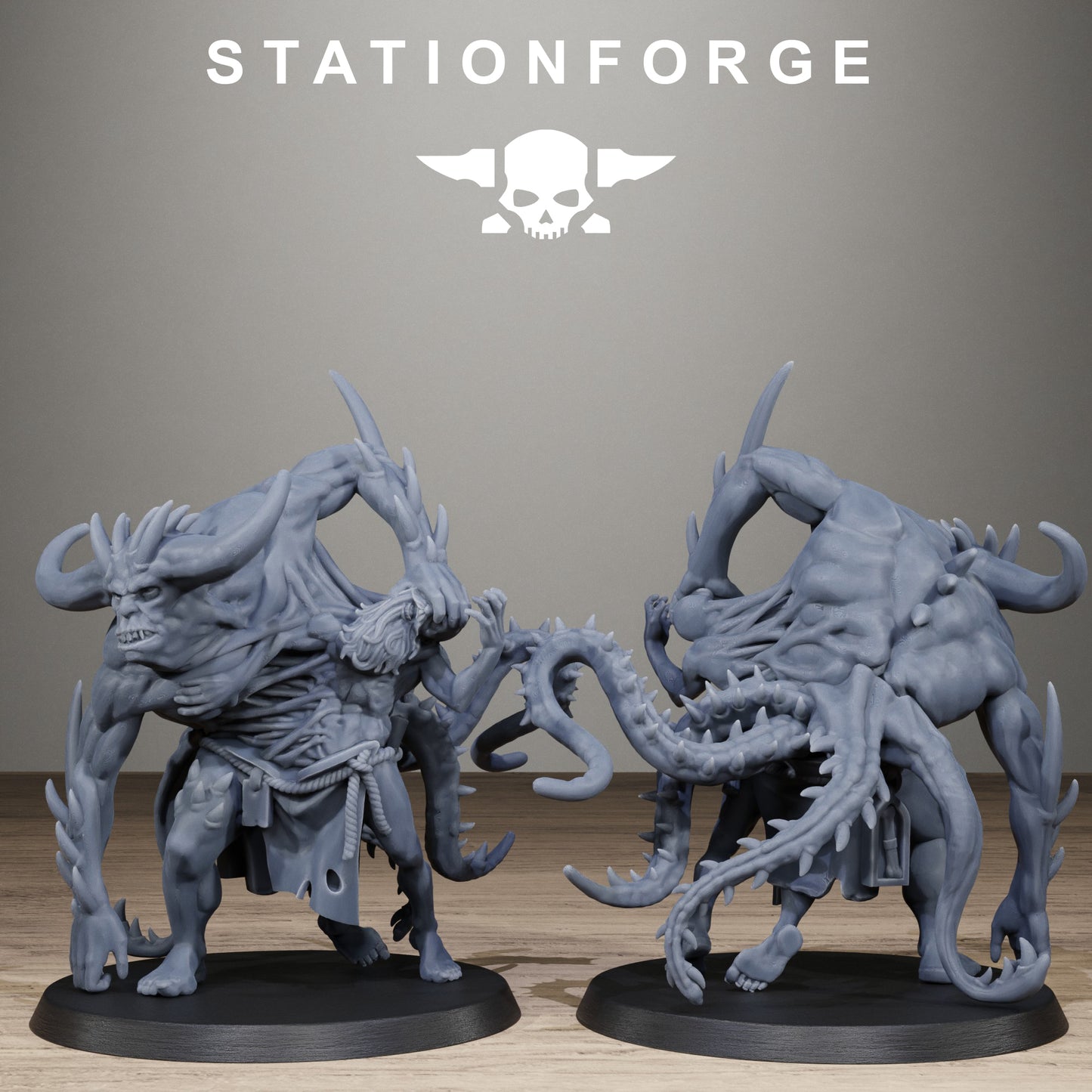 Corrupted Guard Possessed Demon (x10) - TTRPG - Wargaming - Grimdark