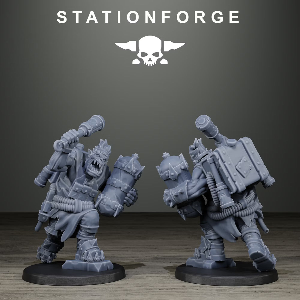 Orkaz Scrappers (x10) - TTRPG - Wargaming - Grimdark