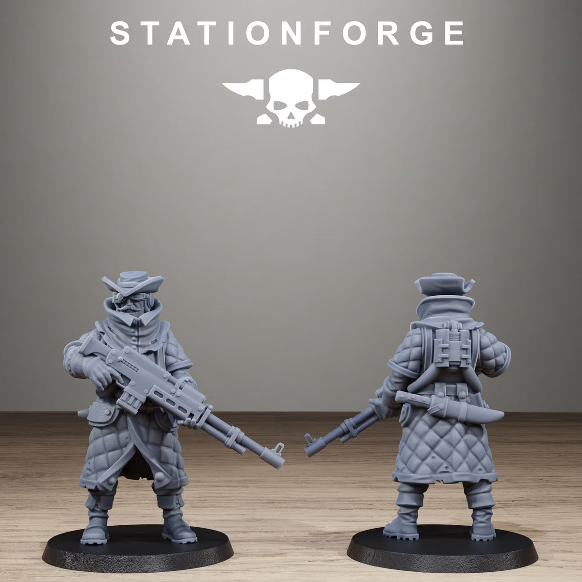 GrimCorp Stragglers (x10) - TTRPG - Wargaming - Grimdark