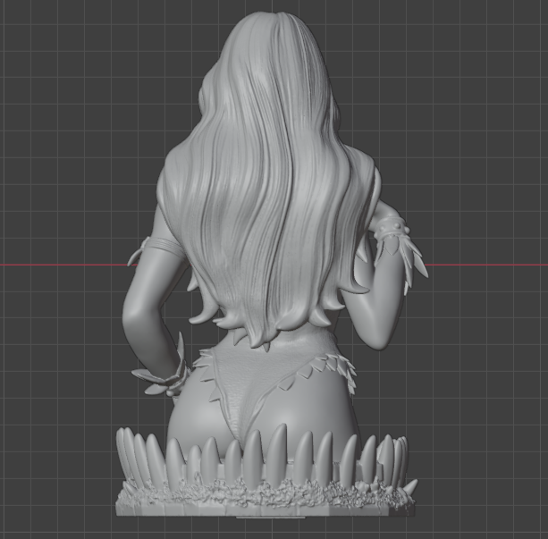 Savage Land Phoenix Ascendant Jean Grey Bust (75mm to 500mm) - Unassembled/Unpainted/3D Print
