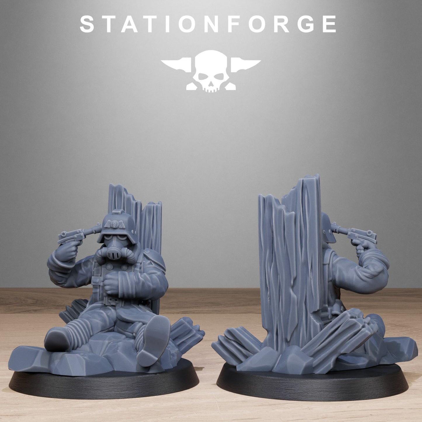 GrimGuard Objective Markers (x10) - TTRPG - Wargaming - Grimdark