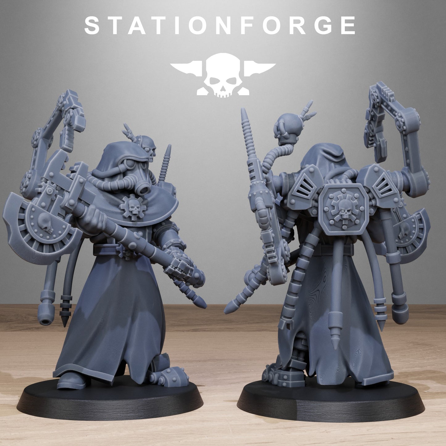 GrimGuard Tech Engineers (x10)- TTRPG - Wargaming - Grimdark