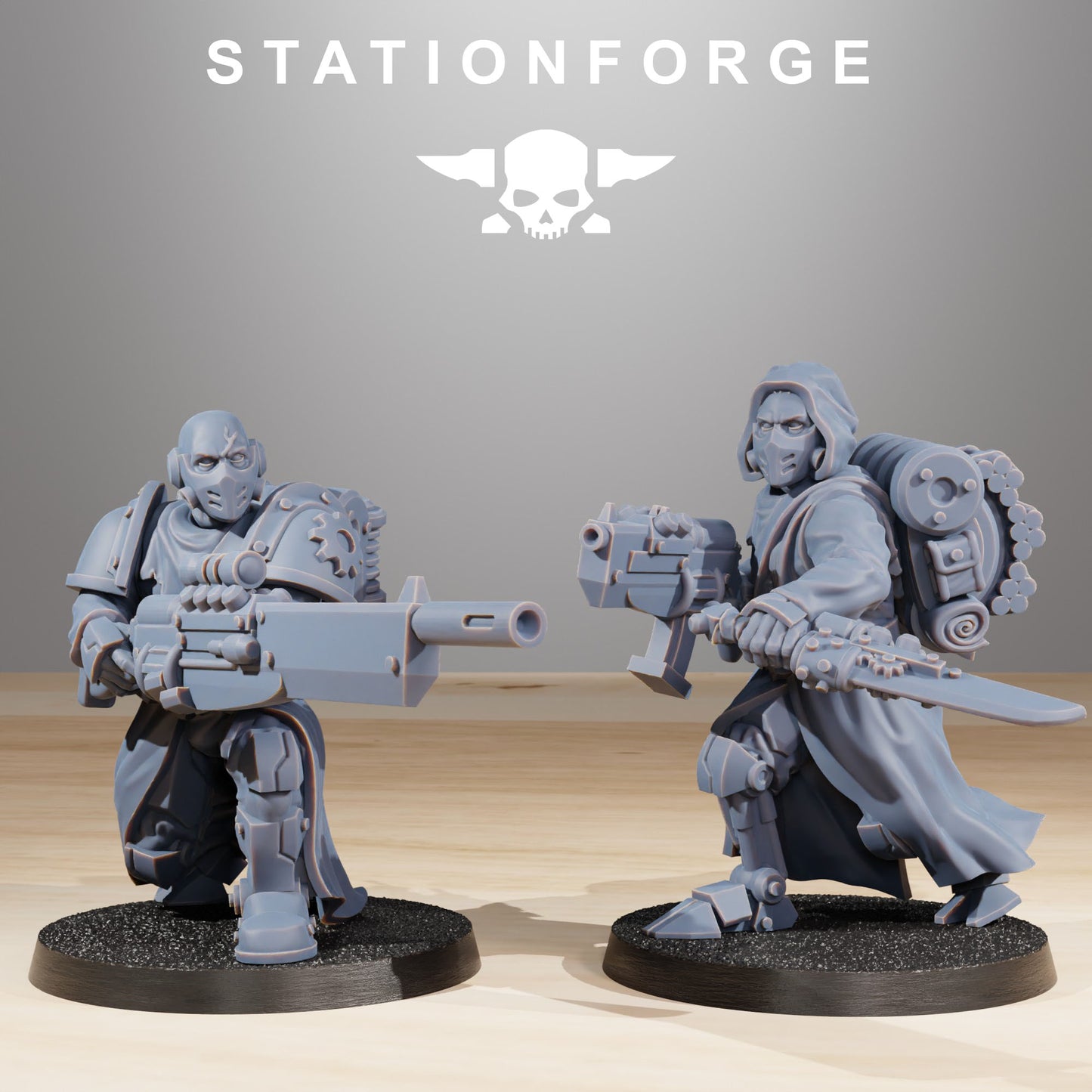Scavenger infantry (x24) - TTRPG - Wargaming - Grimdark