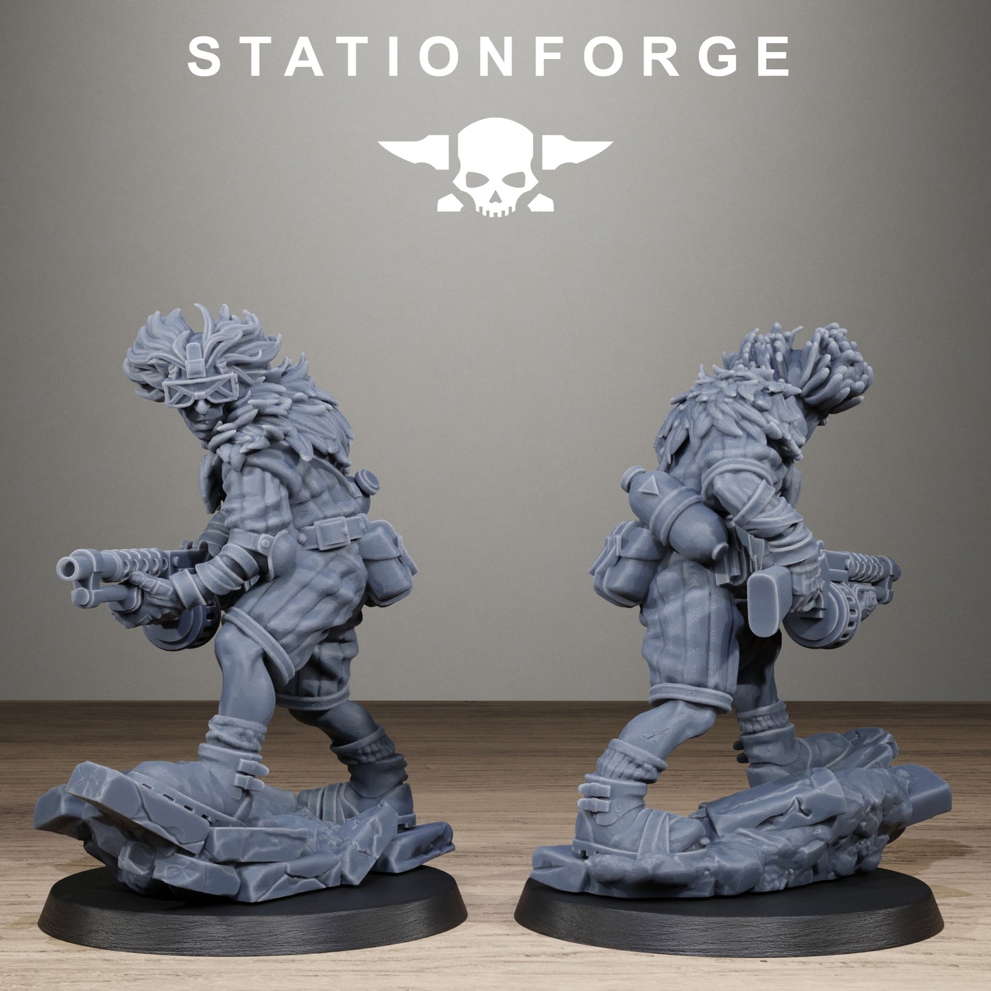 Techno Savages Scrap Tribers (x10) - TTRPG - Wargaming - Grimdark