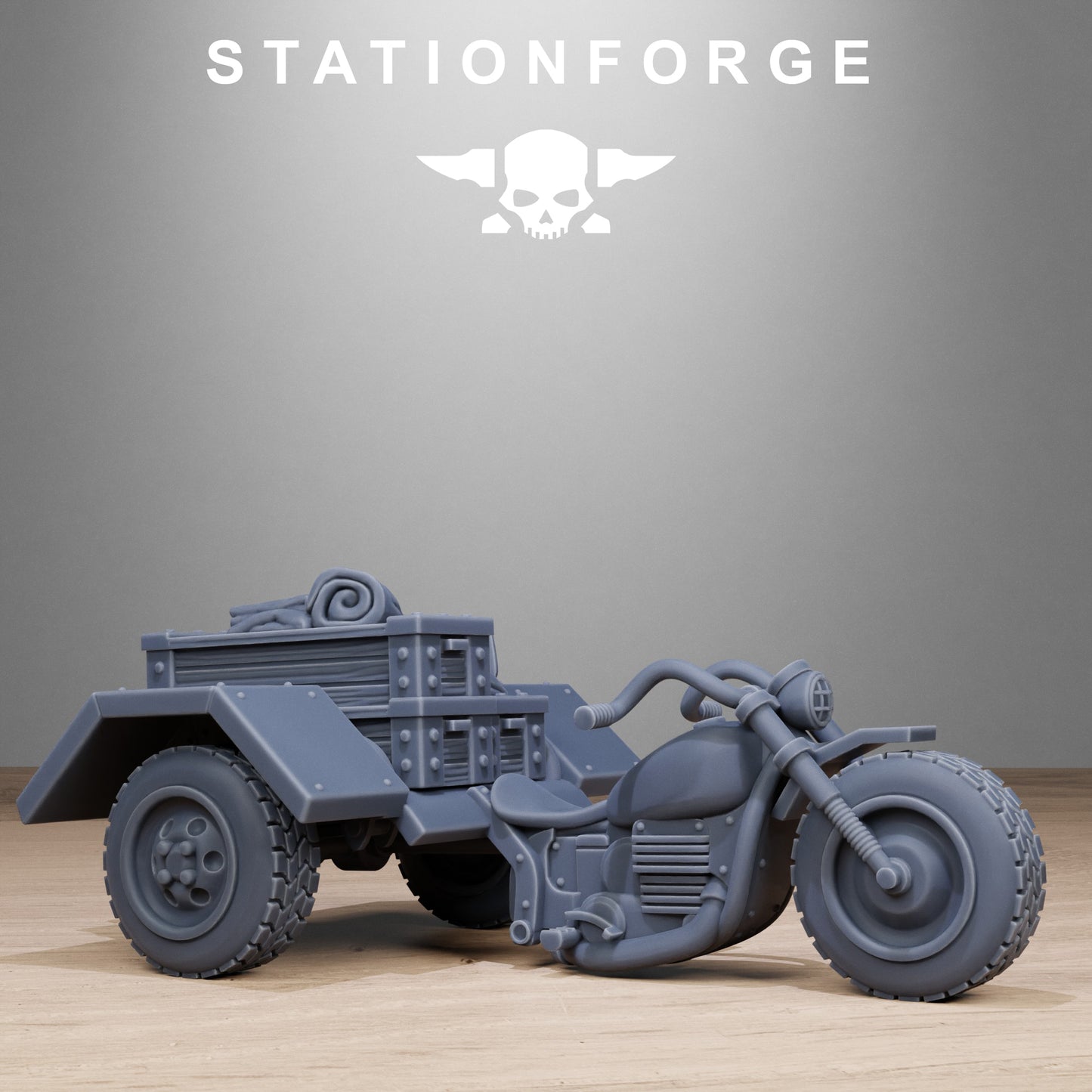 GrimGuard Support Vehicles (x2) - TTRPG - Wargaming - Grimdark