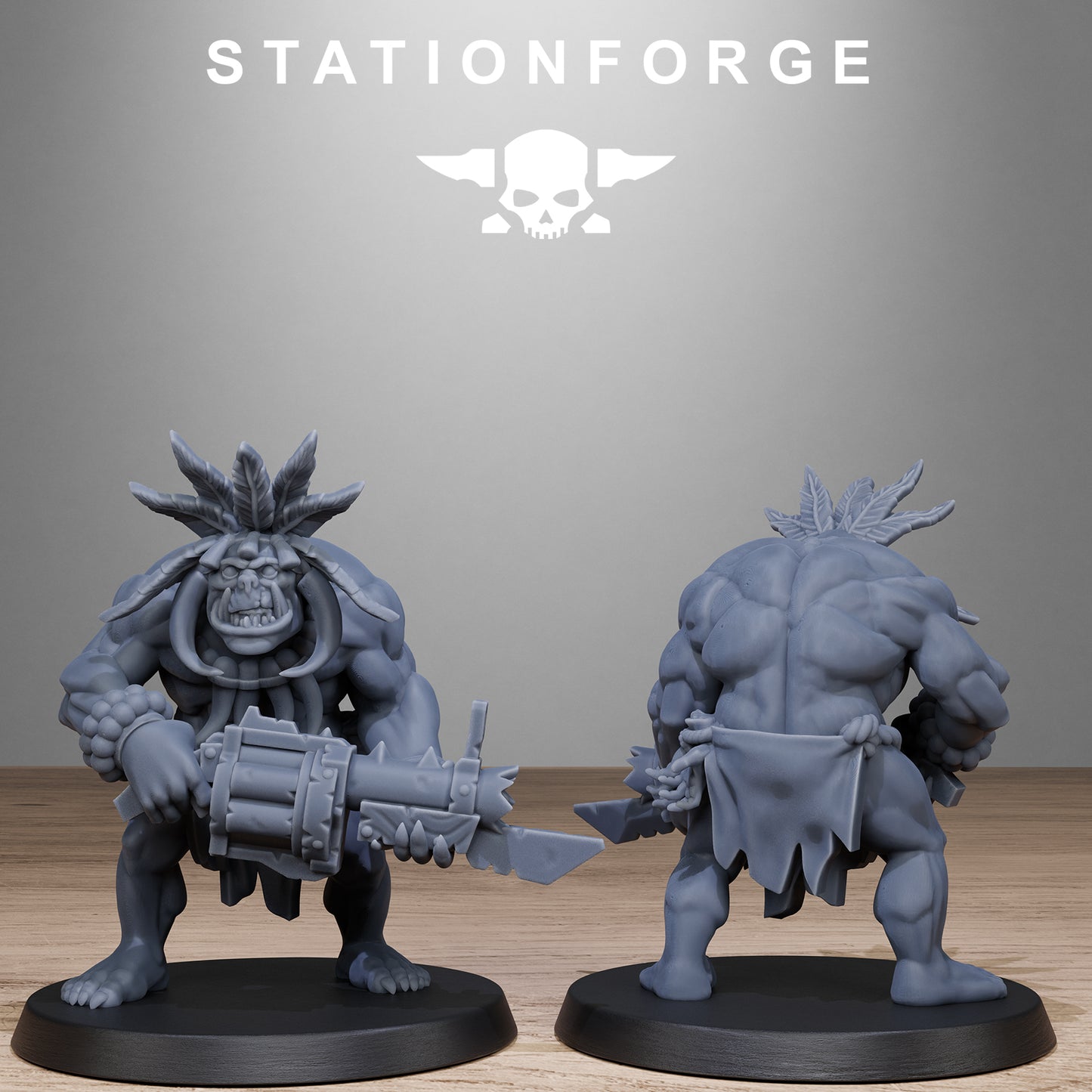 Orkaz Tribal Infantry (x10) - TTRPG - Wargaming - Grimdark