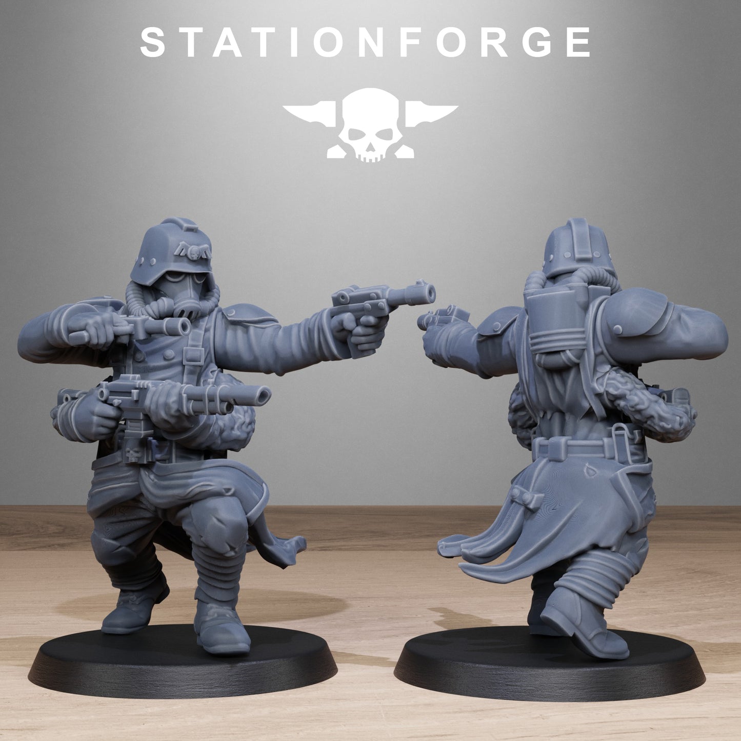 GrimGuard Radioactive Mutants (x10) - TTRPG - Wargaming - Grimdark