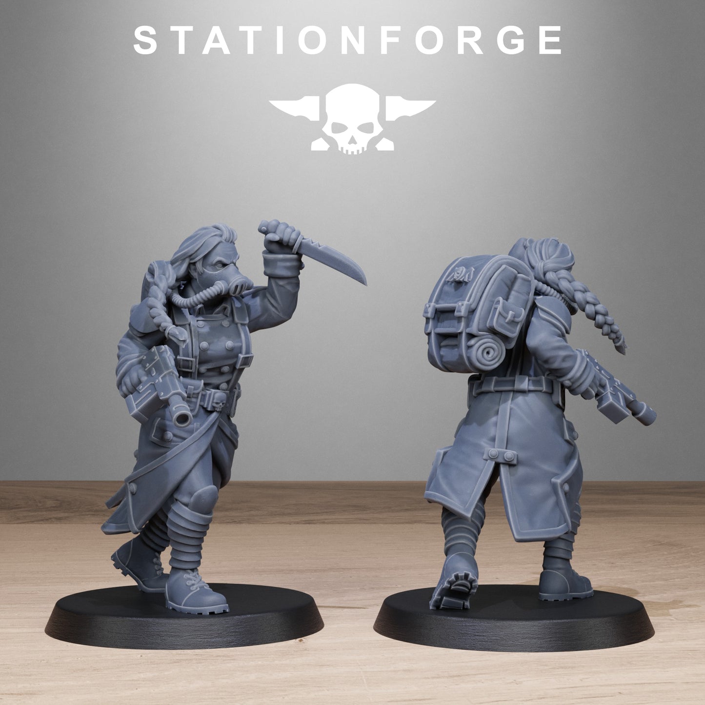 GrimGuard Sisters (x10) - TTRPG - Wargaming - Grimdark