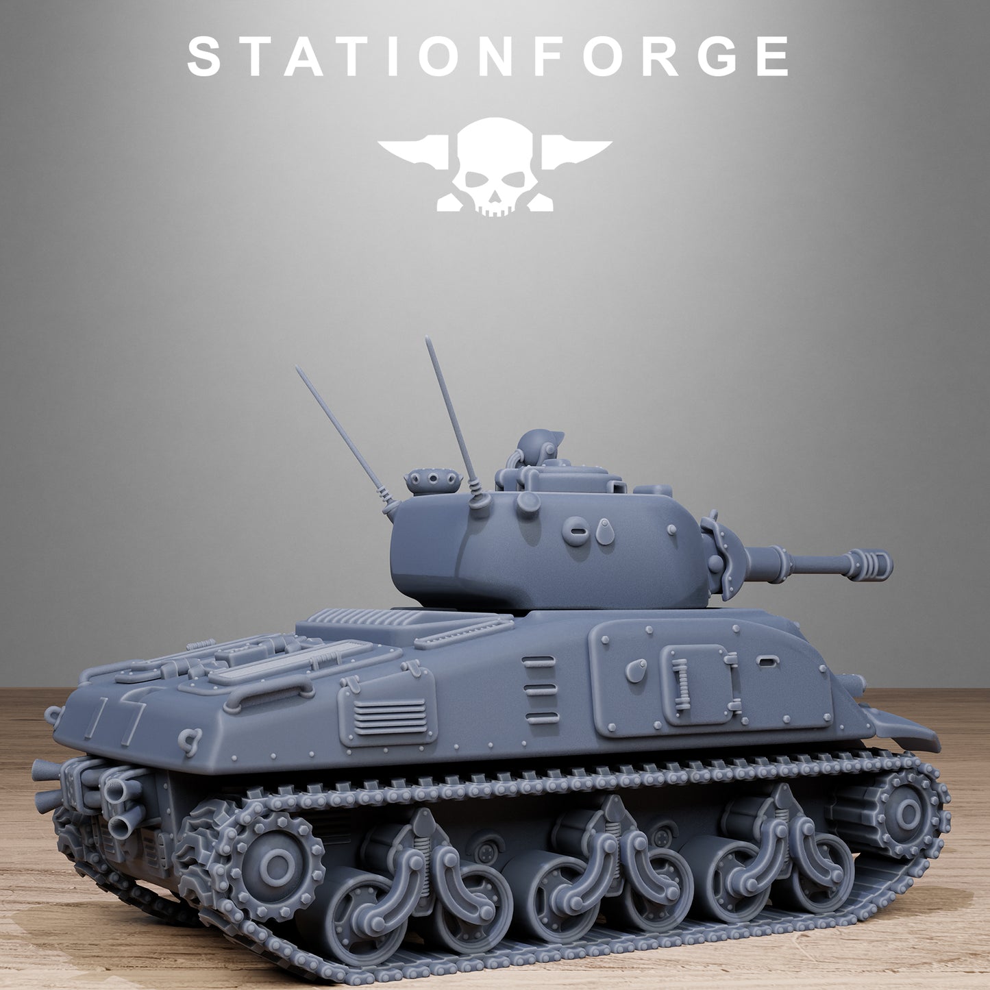 FreeGuard Battle Tank - TTRPG - Wargaming - Grimdark