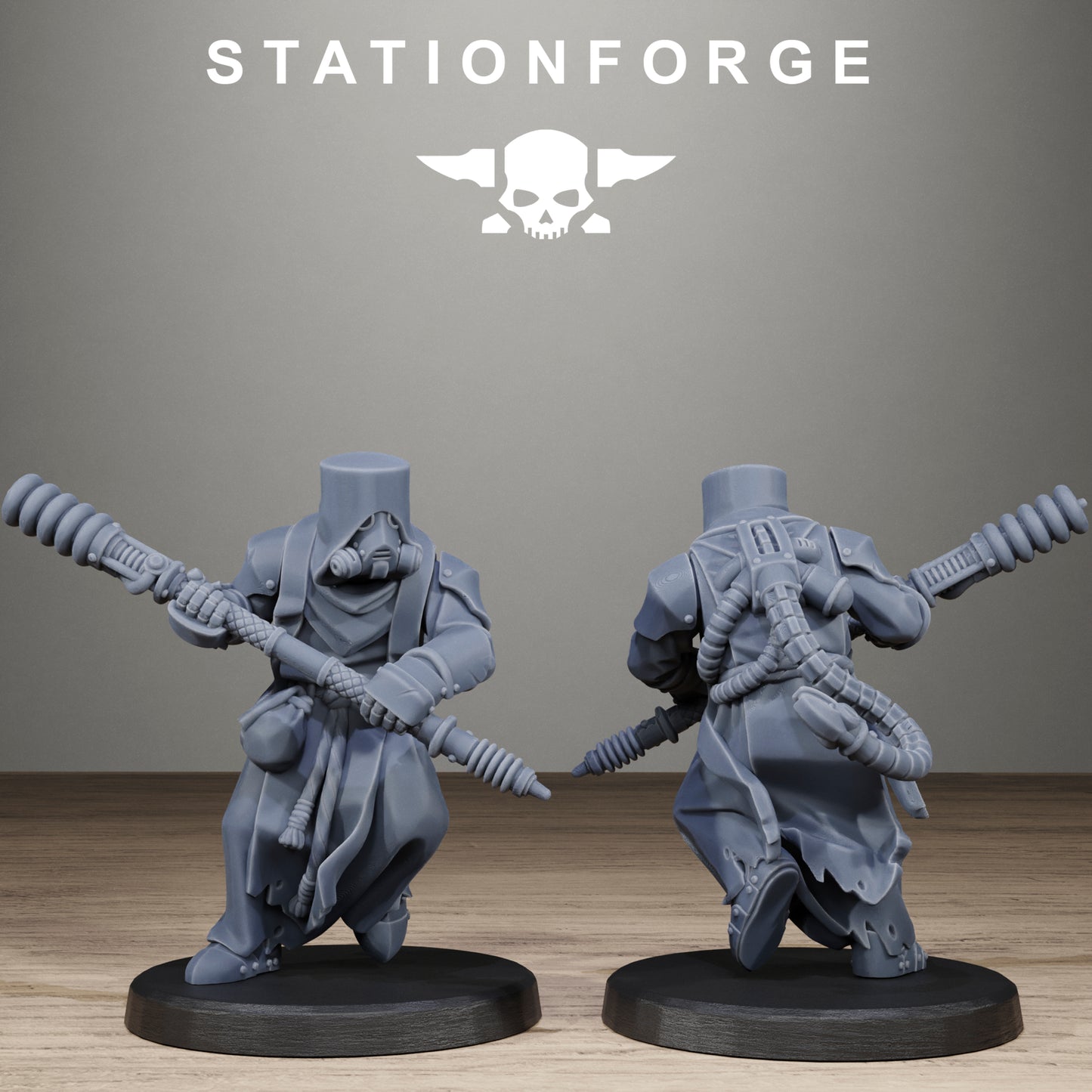 Scavenger Blade Preachers (x10) TTRPG - Wargaming - Grimdark