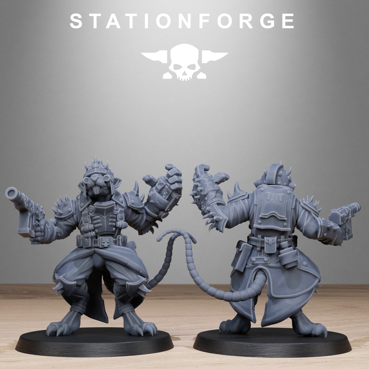 Corrupted Guard Raticus (x10) - TTRPG - Wargaming - Grimdark