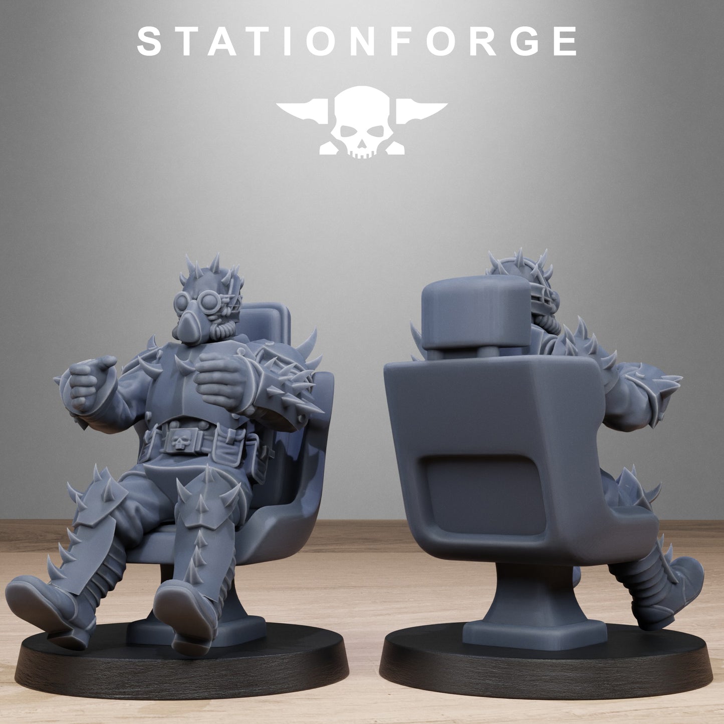 Pilot Commanders (x10) - by Station Forge - TTRPG - Wargaming - Grimdark