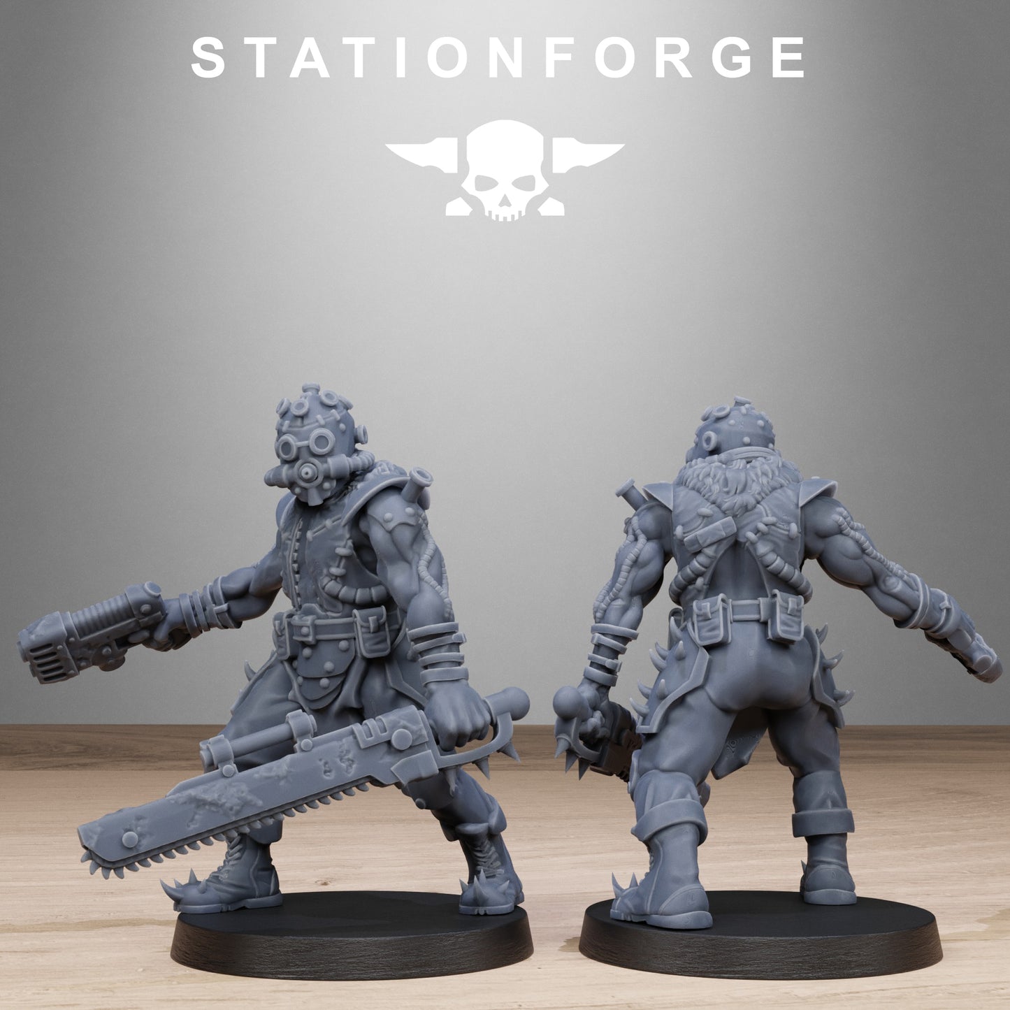 Corrupted Guard Spikers (x10) - TTRPG - Wargaming - Grimdark