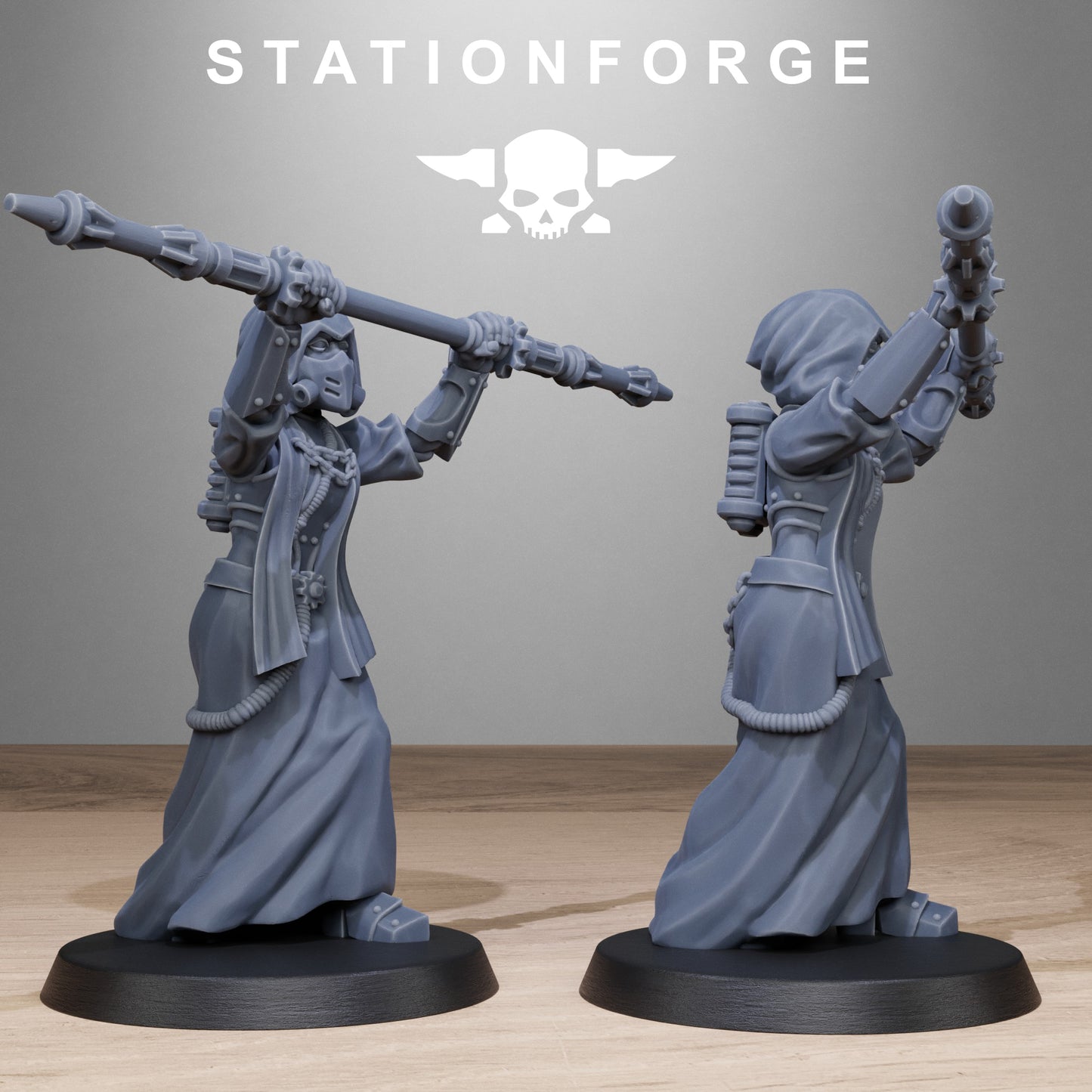 Scavenger Sister Priests (x10) - TTRPG - Wargaming - Grimdark