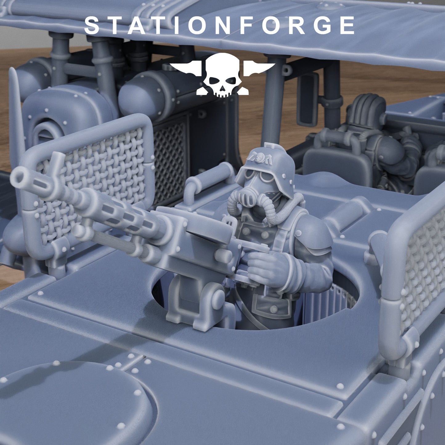 Grimguard Iron Biplane - TTRPG - Wargaming - Grimdark