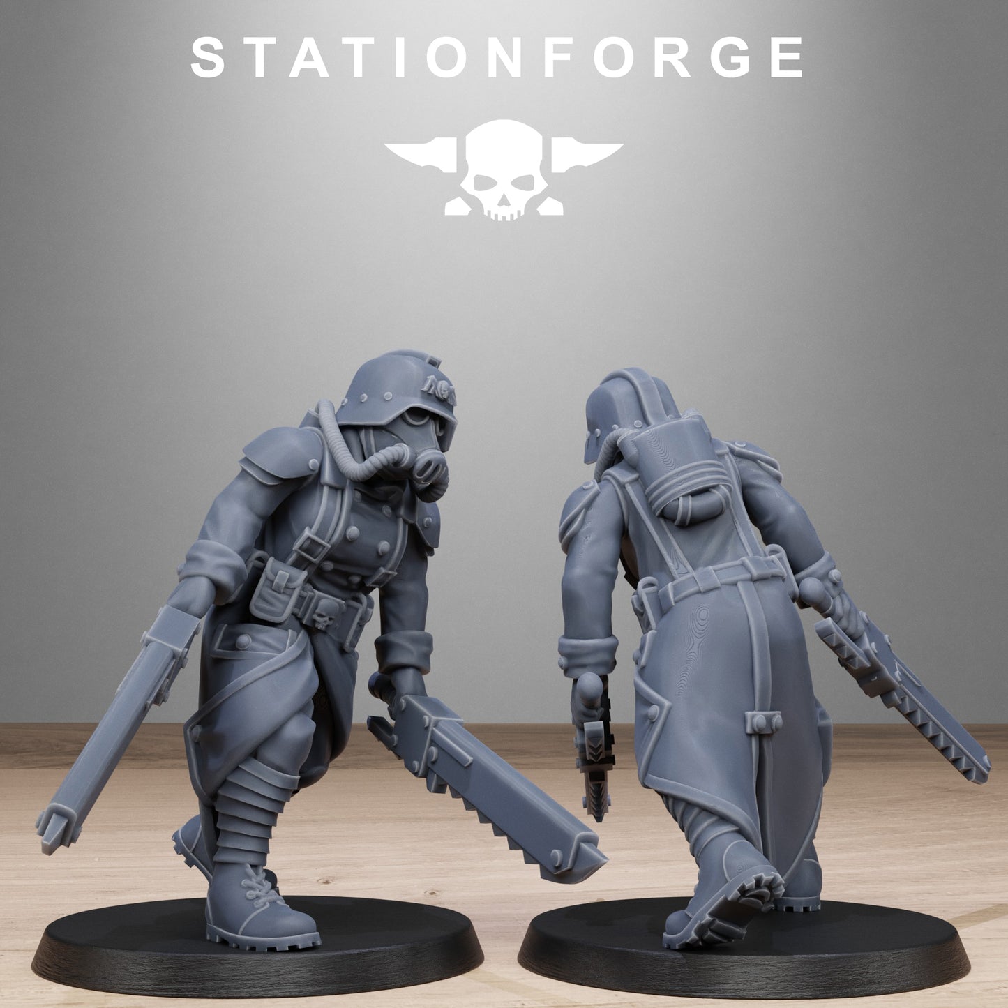 GrimGuard Steel Sisters (x10) TTRPG - Wargaming - Grimdark