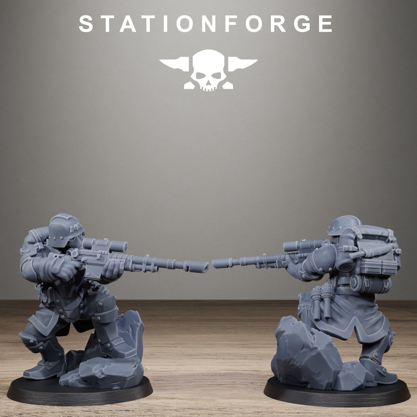 GrimGuard SteelClads (x10) - TTRPG - Wargaming - Grimdark