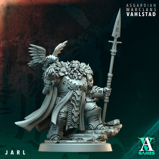 Jarl - Asgardian Warclans - Vahlstad - TTRPG - Wargaming - Grimdark