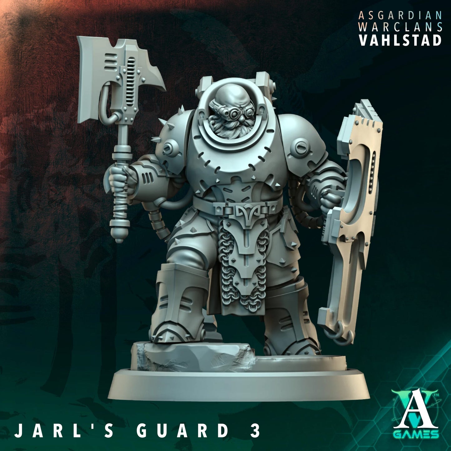 Jarl's Guard (x10) - Asgardian Warclans - Vahlstad - TTRPG - Wargaming Grimdark
