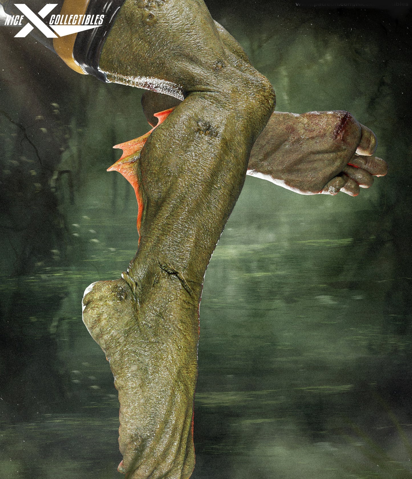 Abe Sapien Sculpture (75mm to 500mm)  - Unassembled/Unpainted/3D Print