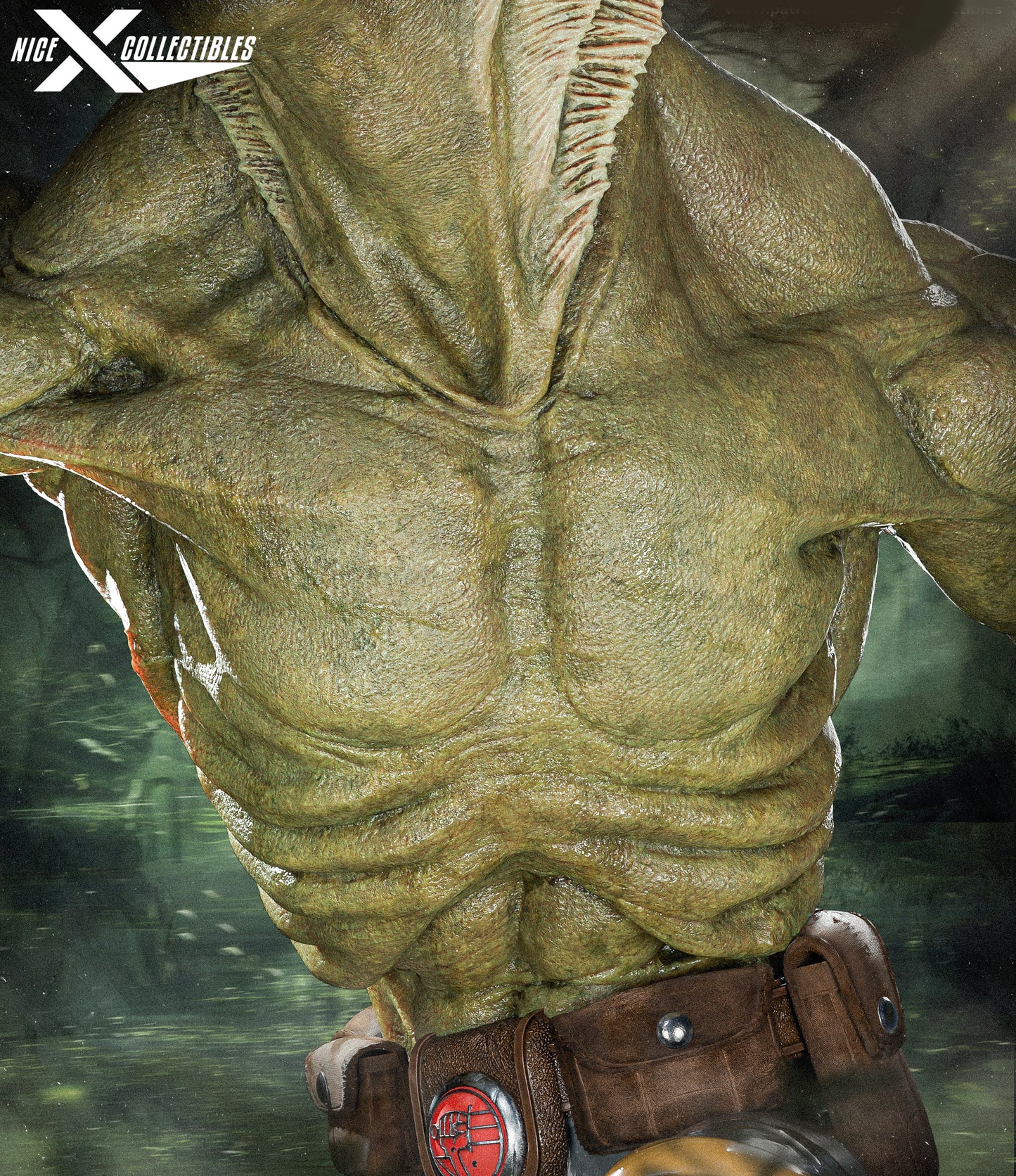 Abe Sapien Sculpture (75mm to 500mm)  - Unassembled/Unpainted/3D Print