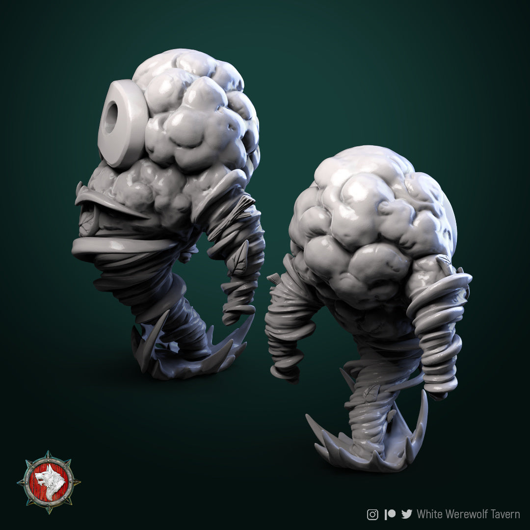 Air Elemental - by White Wolf Tavern - Tabletop RPG Miniature - Roleplaying 3D Printed Fantasy Mini