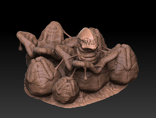 Alien Eggs - by Delta Hive - Tabletop RPG Miniature - Roleplaying 3D Printed Fantasy Mini