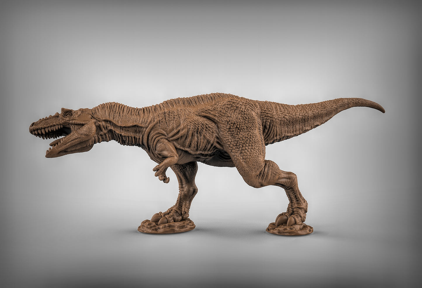 Alioramus - Dinosaur - 28mm TTRPG - Wargaming&nbsp;- Dungeons and Dragons -&nbsp;by Duncan Shadows - Tabletop RPG Miniature - Roleplaying 3D Printed Fantasy Mini