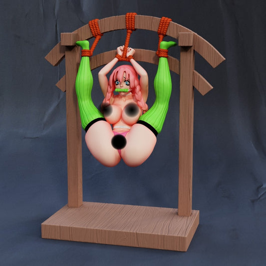 Anime Girl NSFW Sculpture (75mm to 500mm) - Unassembled/Unpainted/3D Print