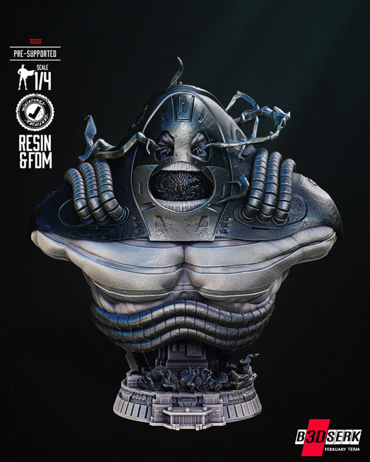 Antimonitor Bust - DC Universe - Villain - by B3Dserk Studion - Tabletop RPG Miniature - Roleplaying 3D Printed Fantasy Mini