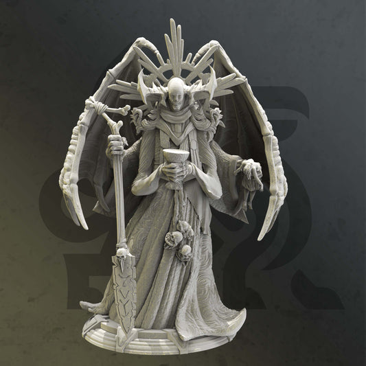 Arch Lich of Undeath - Myrothlir - Undead - Dungeons and Dragons - by DM Stash- Tabletop RPG Miniature - Roleplaying 3D Printed Fantasy Mini