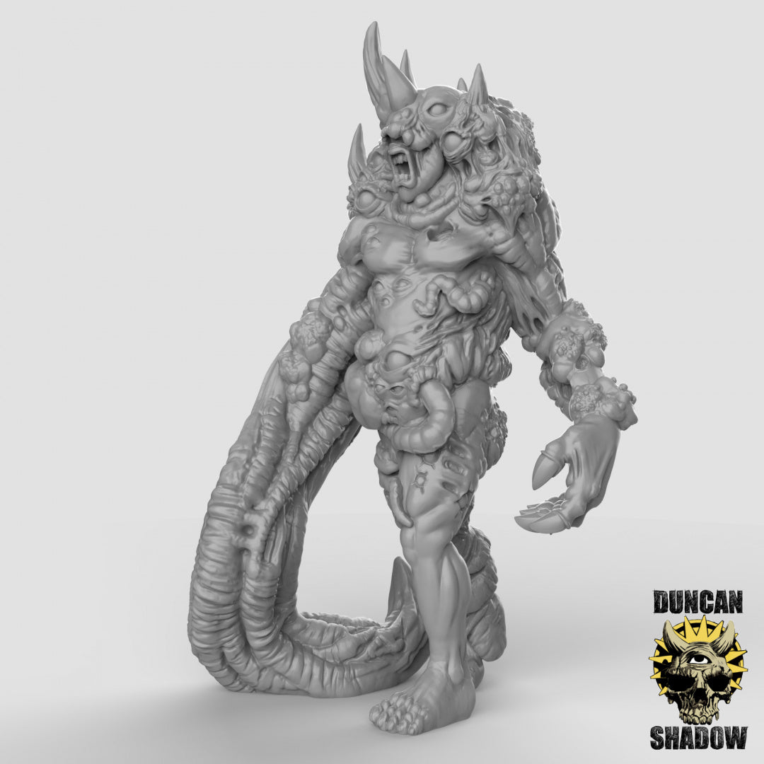 Argus - Plague Demon - by Duncan Shadows - Tabletop RPG Miniature - Roleplaying 3D Printed Fantasy Mini