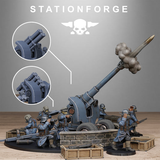 GrimGuard Light Artillery 2.0 (x3) - TTRPG - Wargaming - Sci-Fi - Grimdark