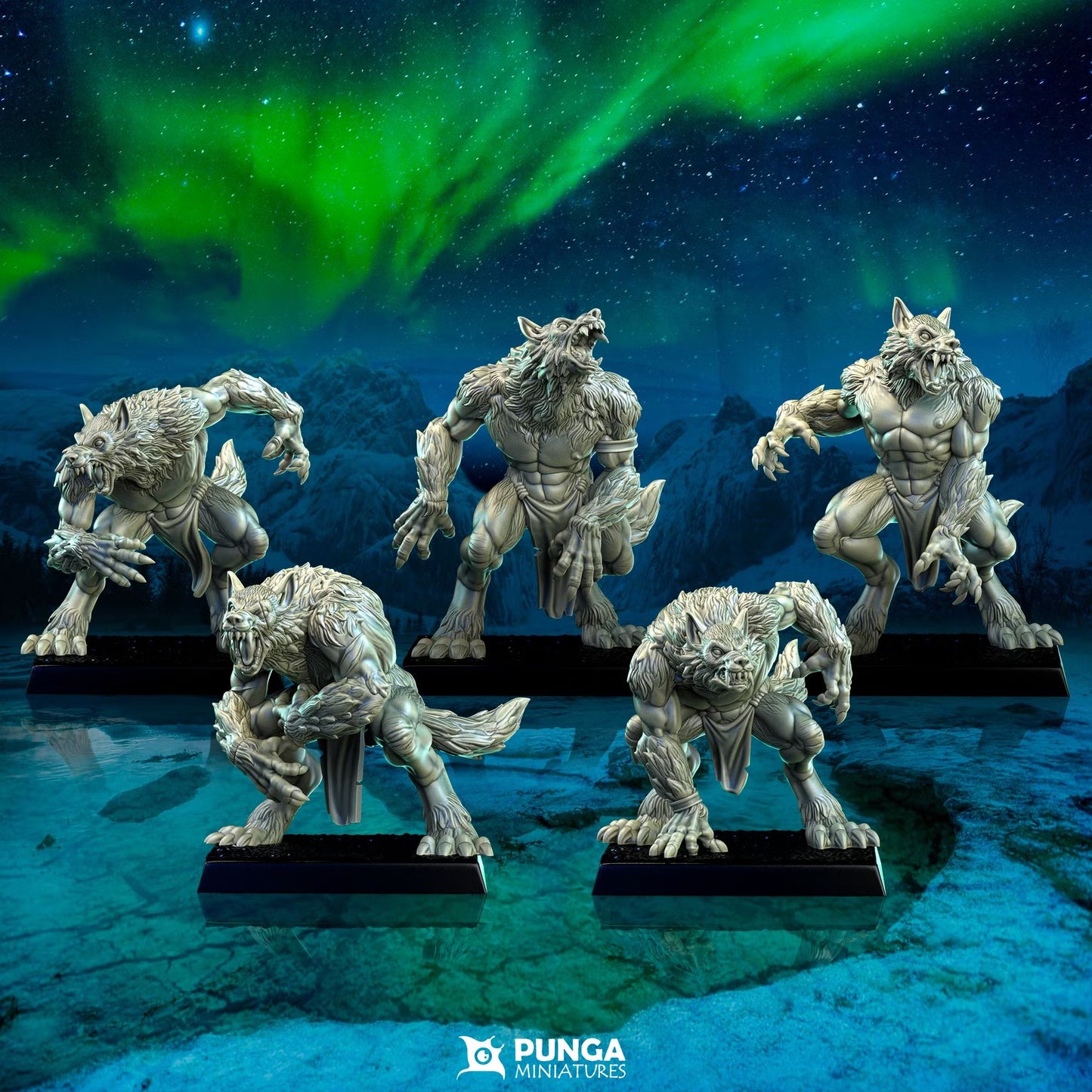 The Ashborn Horde (x30) - Chaos Barbarians - TTRPG - Wargaming - Dungeons and Dragons