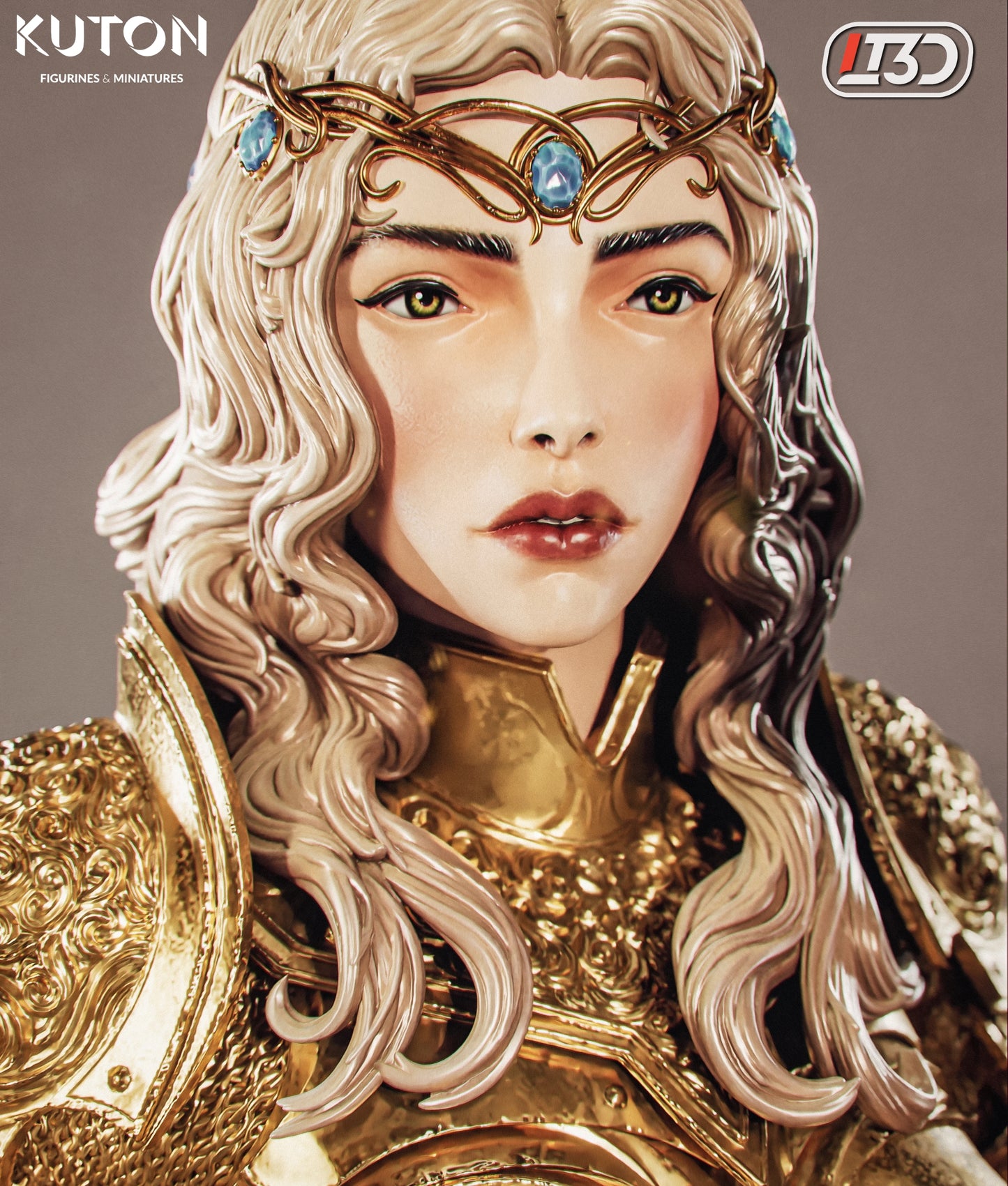 Aurelia Sculpture (75mm to 500mm) - Unassembled/Unpainted/3D Print