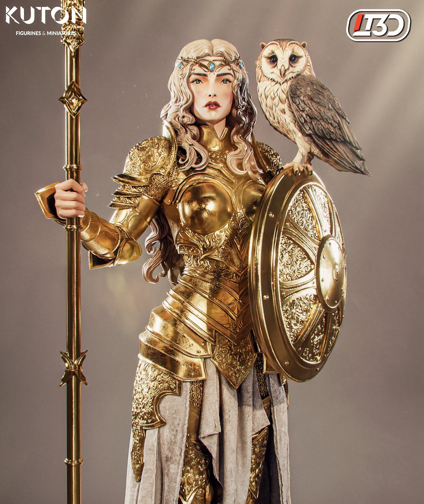 Aurelia Sculpture (75mm to 500mm) - Unassembled/Unpainted/3D Print
