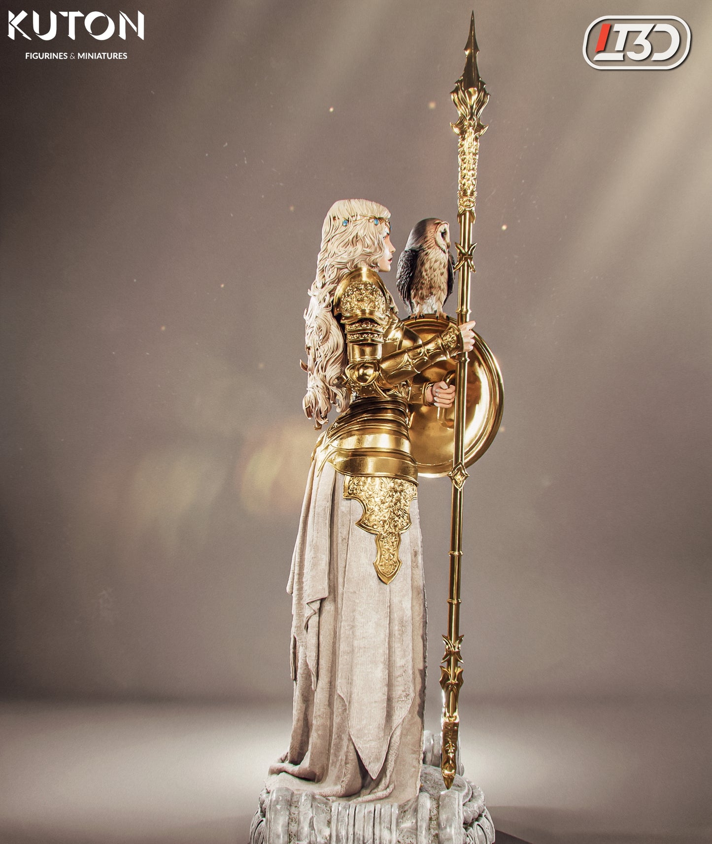 Aurelia Sculpture (75mm to 500mm) - Unassembled/Unpainted/3D Print