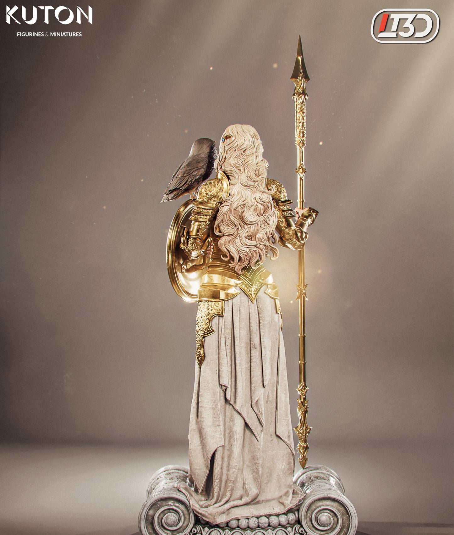 Aurelia Sculpture (75mm to 500mm) - Unassembled/Unpainted/3D Print