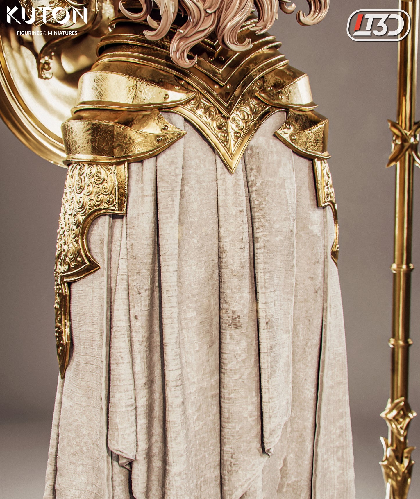 Aurelia Sculpture (75mm to 500mm) - Unassembled/Unpainted/3D Print