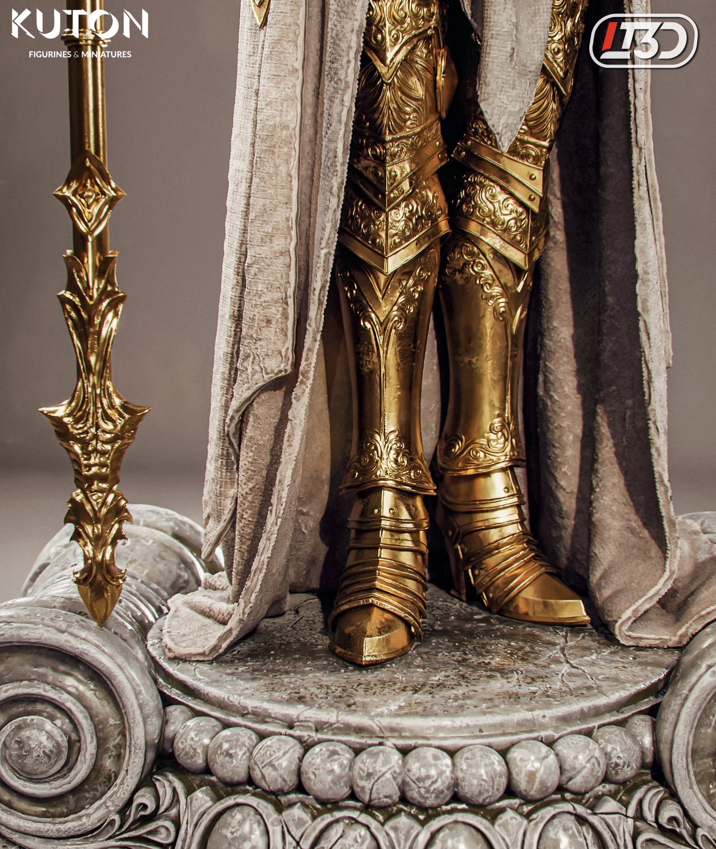 Aurelia Sculpture (75mm to 500mm) - Unassembled/Unpainted/3D Print