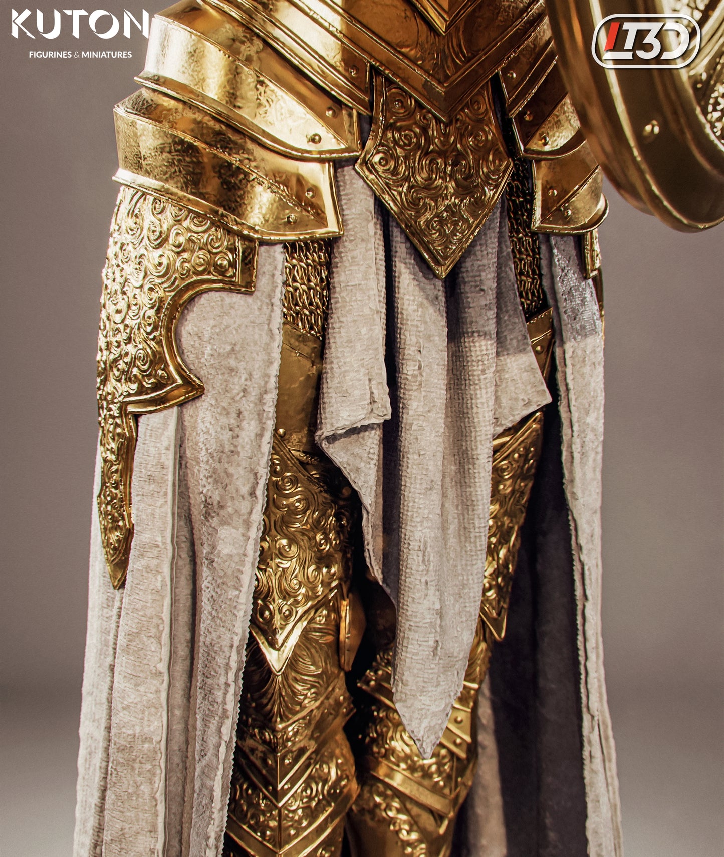 Aurelia Sculpture (75mm to 500mm) - Unassembled/Unpainted/3D Print