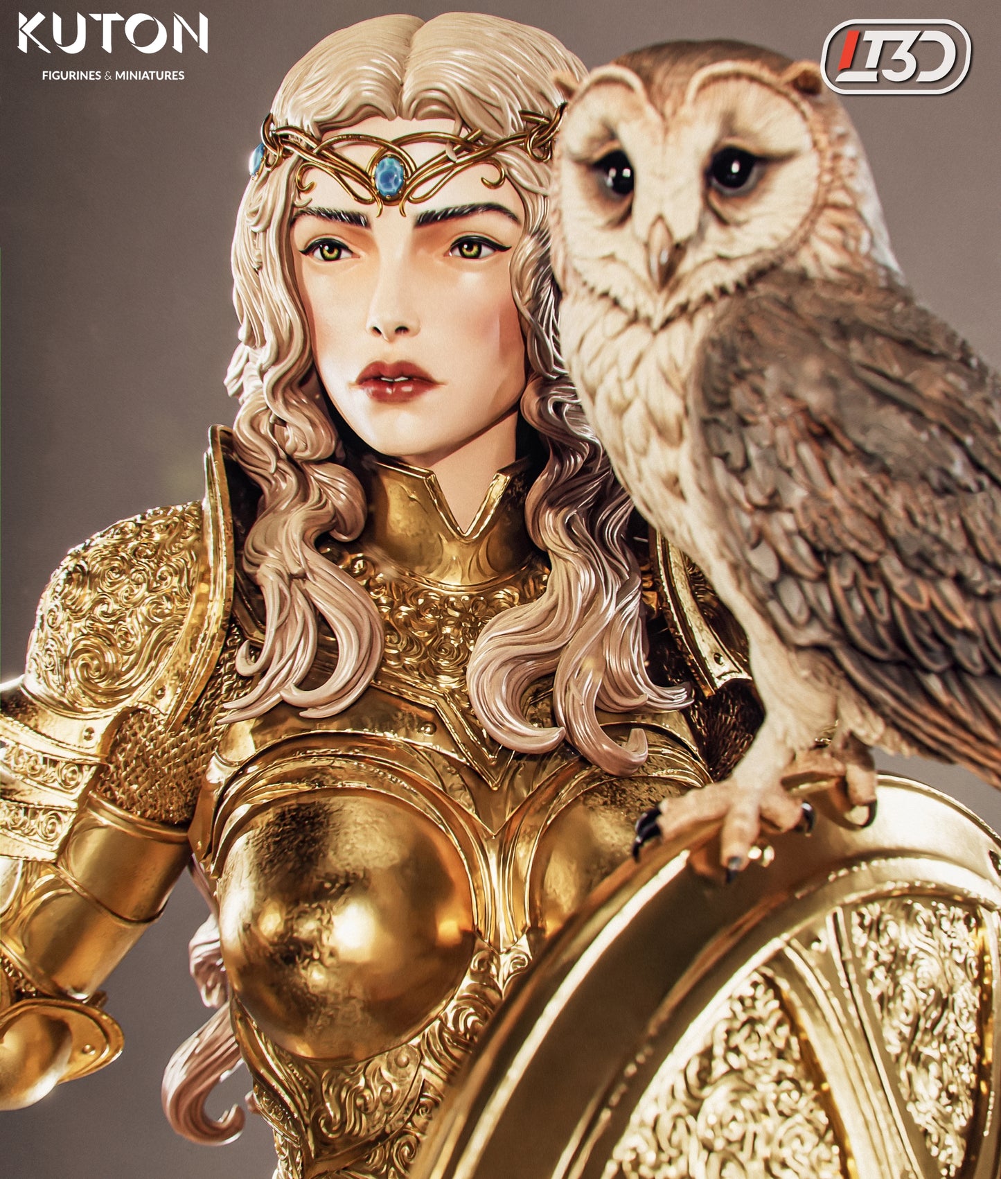 Aurelia Sculpture (75mm to 500mm) - Unassembled/Unpainted/3D Print