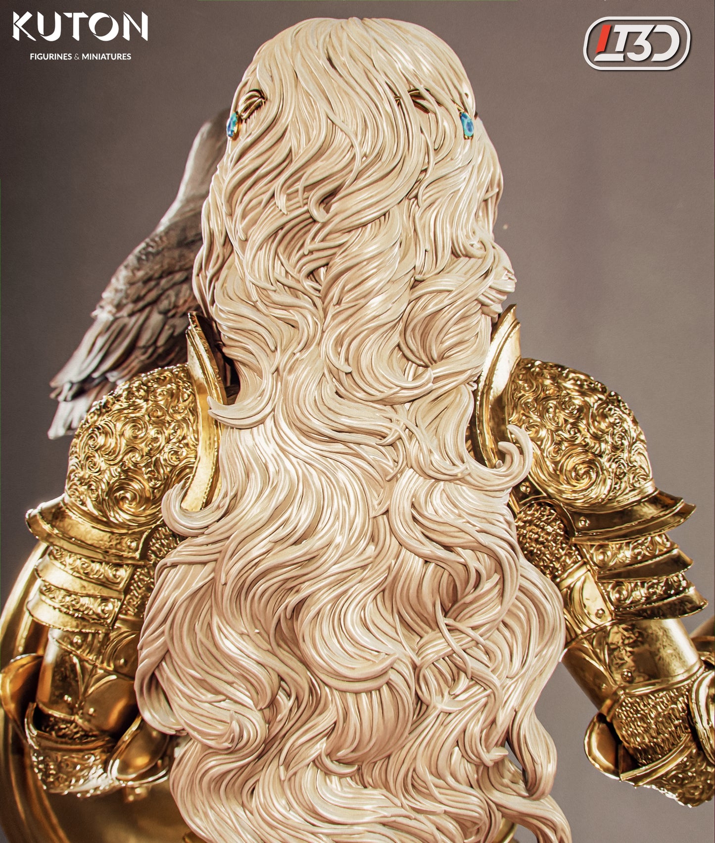 Aurelia Sculpture (75mm to 500mm) - Unassembled/Unpainted/3D Print